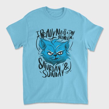 Cat Monday, Unisex Men's T-Shirt