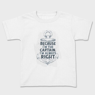 Captain, Kids' T-Shirt