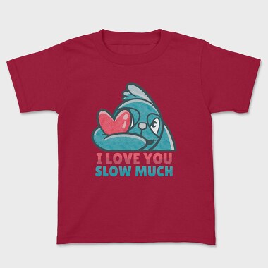 Heart Sloth, Kids' T-Shirt