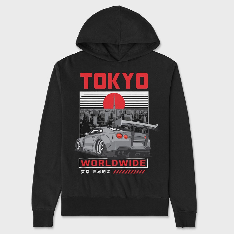 Tokyp Worldwide Gtr, Unisex Men's Hoodie