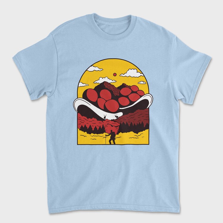 Mountain, Unisex Men's T-Shirt