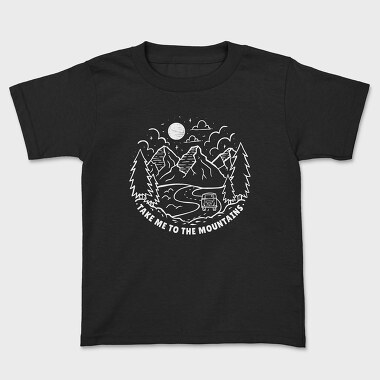 Mountains Rute, Kids' T-Shirt