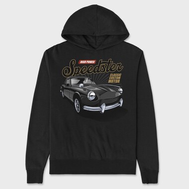 Triumph GT6, Unisex Men's Hoodie