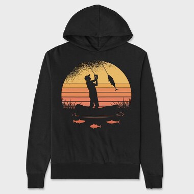 Fisherman, Unisex Men's Hoodie