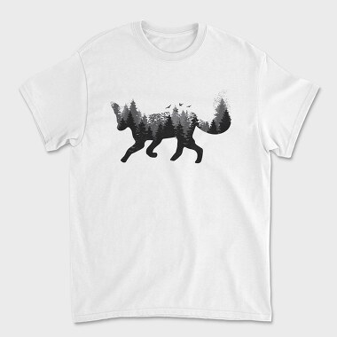 Fox Forest, Unisex Men's T-Shirt