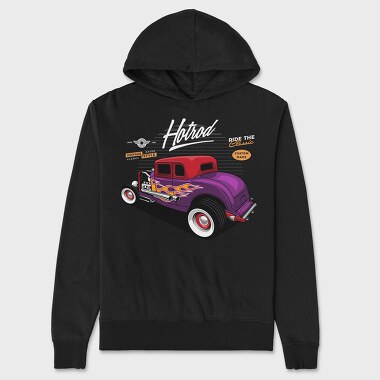 Custom Hotrod 10, Unisex Men's Hoodie