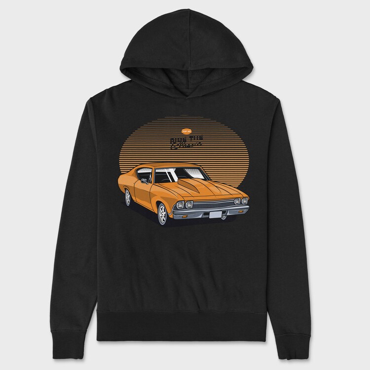 1968 Chevrolet Chevelle SS396 Hardtop Coupe, Unisex Men's Hoodie