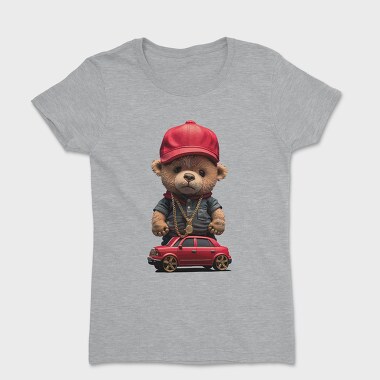 Car Teddy Bear, Women's T-Shirt