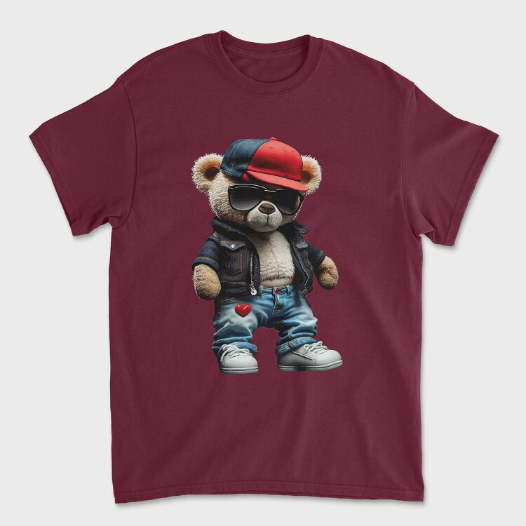 Cool Teddy Bear, Унисекс Мъжка Тениска