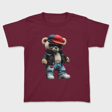 Cool Teddy Bear, Kids' T-Shirt