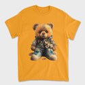 Floral Teddy, Unisex Men's T-Shirt
