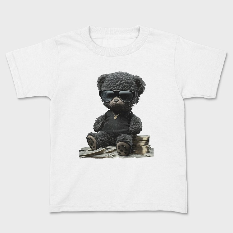 Fluffy Teddy, Kids' T-Shirt