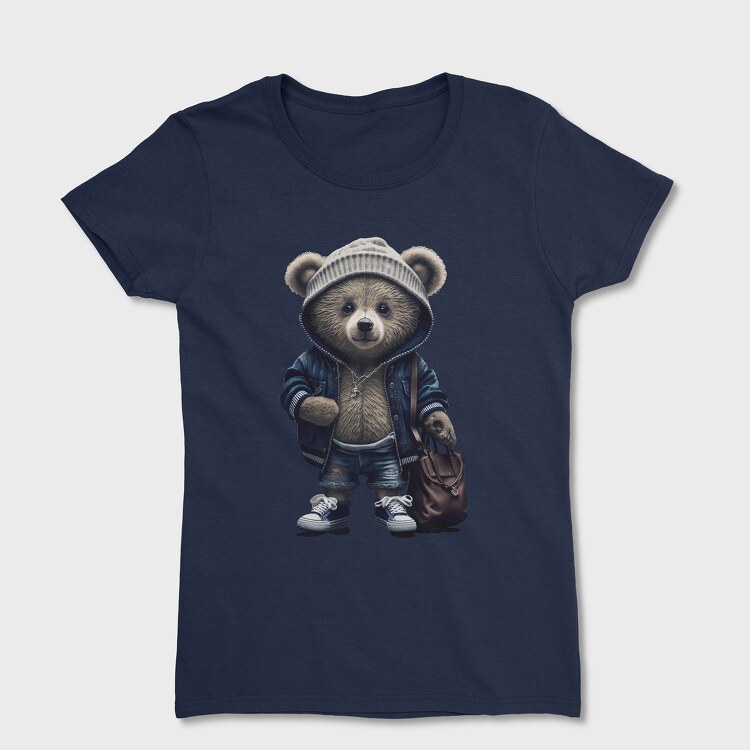 School Teddy Bear, Дамска Тениска