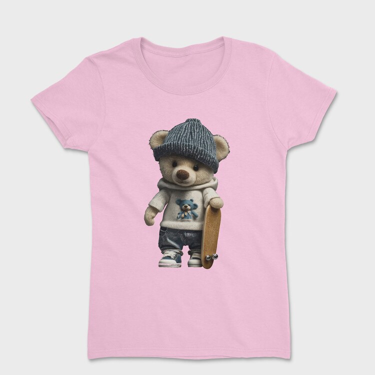 Skate Teddy Bear, Дамска Тениска