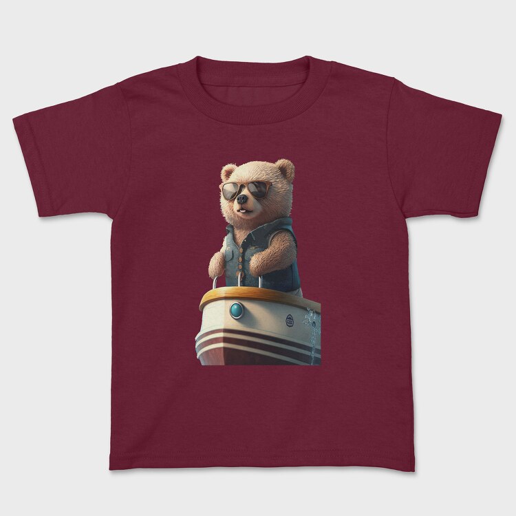Skipper Teddy, Kids' T-Shirt