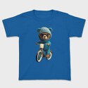Teddy Bear Bicycle, Kids' T-Shirt