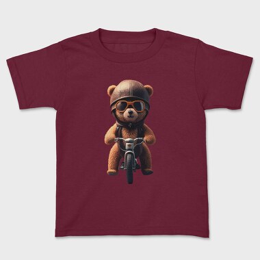 Teddy Bear Bike, Kids' T-Shirt