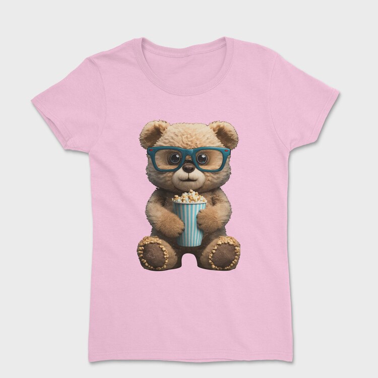 Teddy Bear Popcorn, Women's T-Shirt