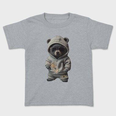 Teddy Hoodie, Kids' T-Shirt