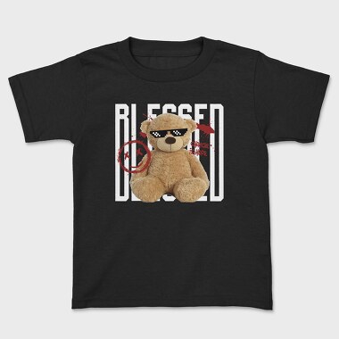 Blessed Bear, Kids' T-Shirt