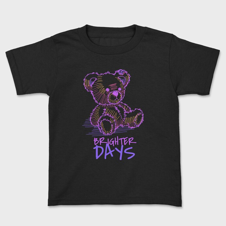 Brighter Days Bear, Kids' T-Shirt