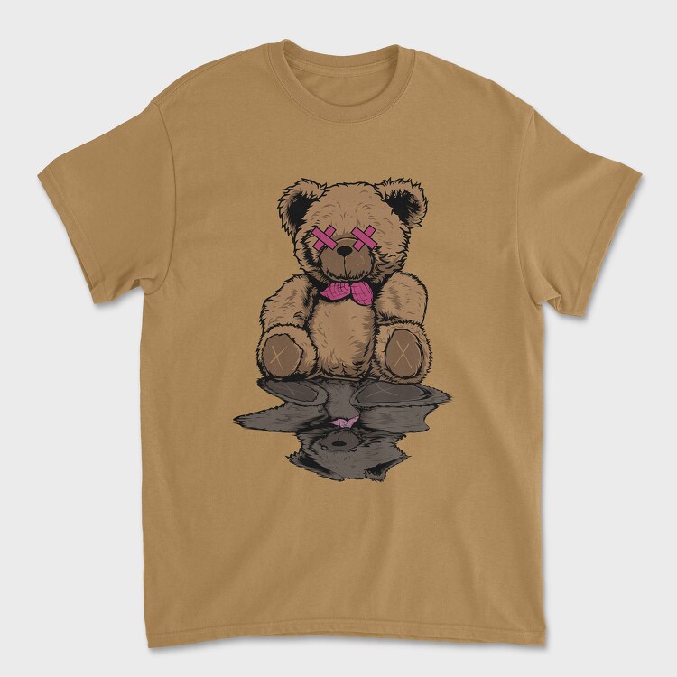 Broken Culture Bear, Unisex Men's T-Shirt