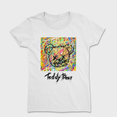 Colorful Teddy Bear, Women's T-Shirt