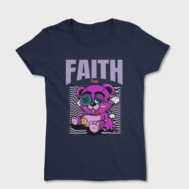 Faith Bear, Women's T-Shirt