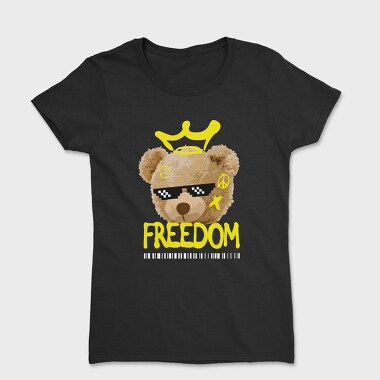 Freedom Bear, Women's T-Shirt