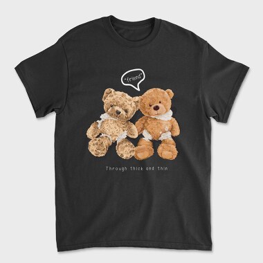 Friend Bear, Unisex Men's T-Shirt