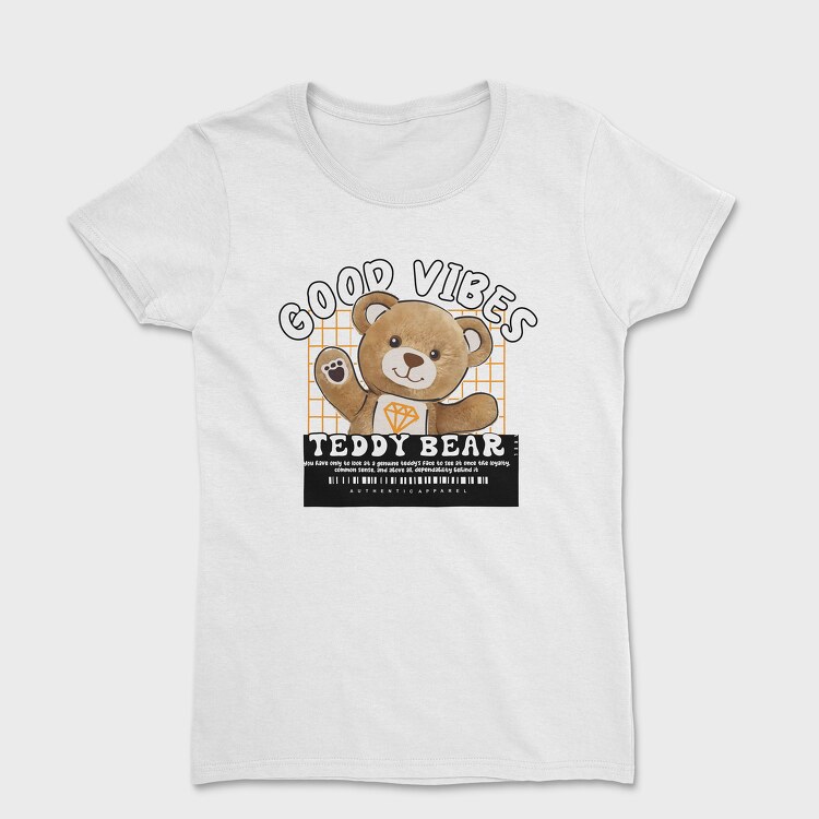 Good Vibes Bear, Дамска Тениска