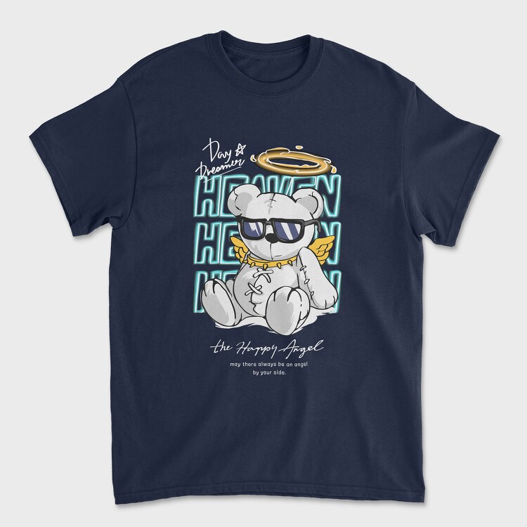 Unisex Men's T-Shirt, Heaven Bear