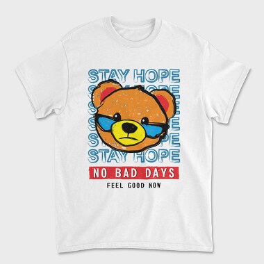 No Bad Day Bear, Unisex Men's T-Shirt