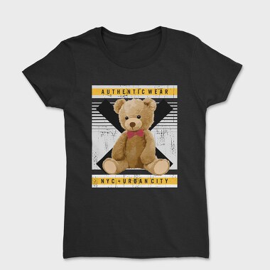 Nyc Teddy Bear, Women's T-Shirt