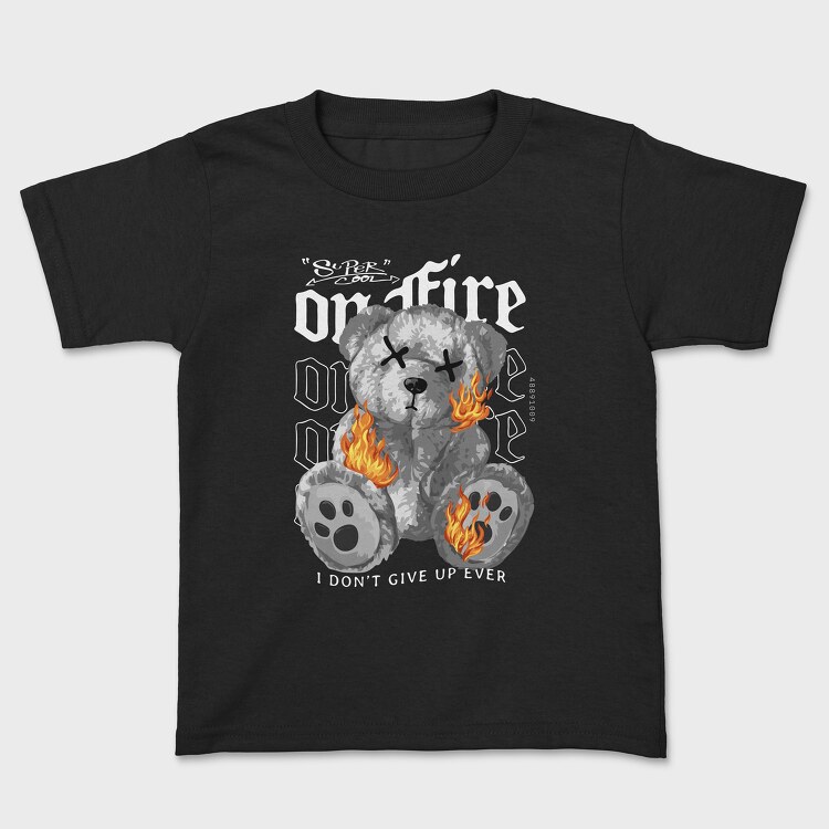 On Fire Bear, Детска Тениска