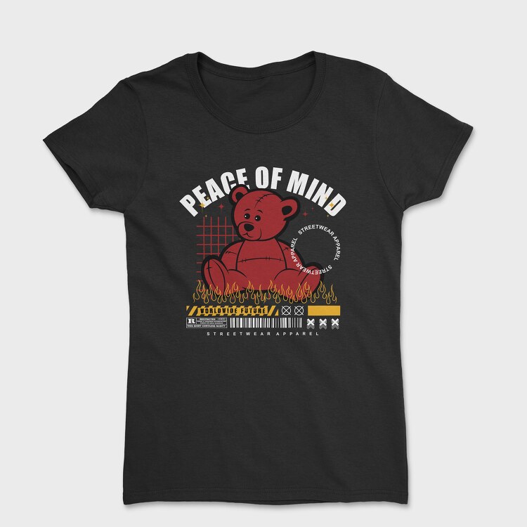 Peace of Mind Bear, Дамска Тениска