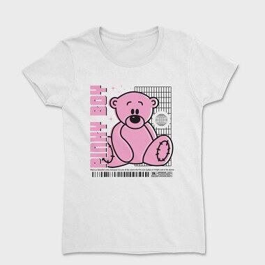 Pinky Boy Bear, Women's T-Shirt