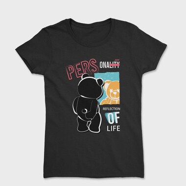Reflection of Life Bear, Women's T-Shirt