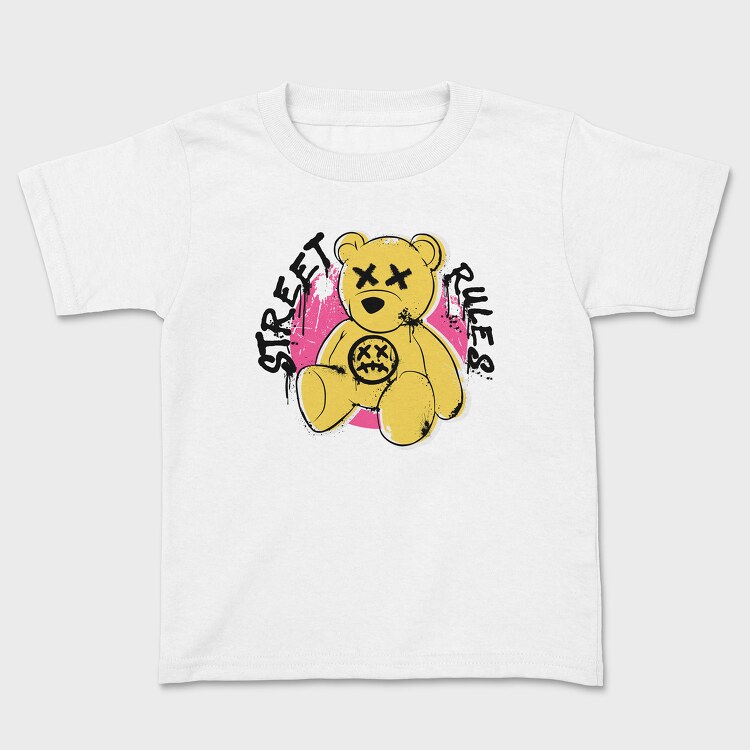 Street Rules Bear, Детска Тениска