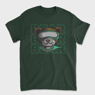 Унисекс Мъжка Тениска, Sunglasses Bear