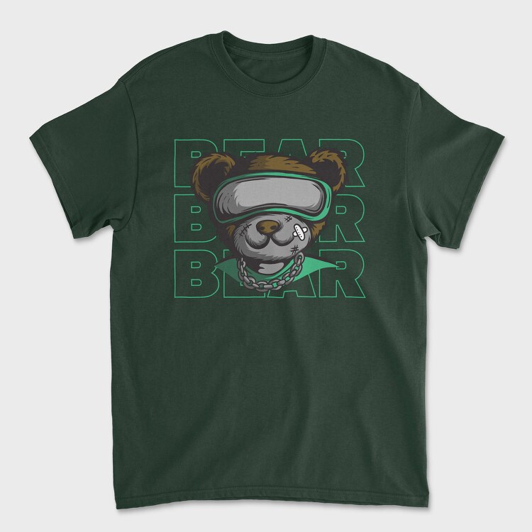 Sunglasses Bear, Unisex Men's T-Shirt