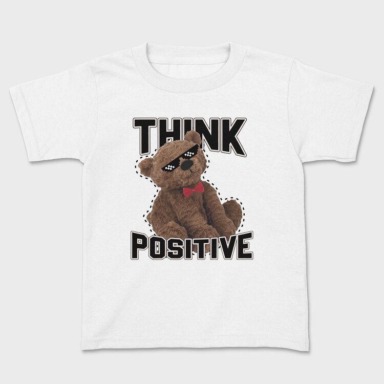 Think Positive Bear, Детска Тениска