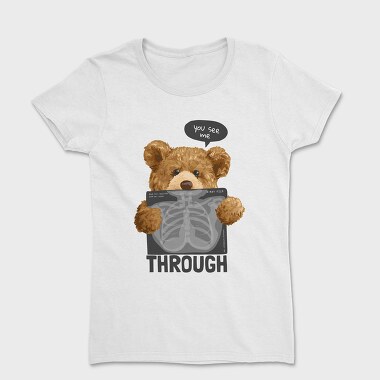 Through Bear, Women's T-Shirt