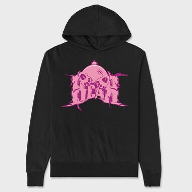 Pink Bear, Unisex Men's Hoodie