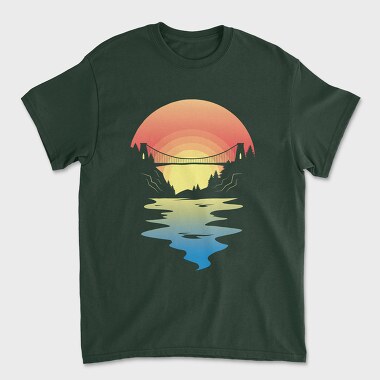 Unisex Men's T-Shirt, Bristol Bridge