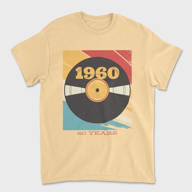 Vynil 60's, Unisex Men's T-Shirt