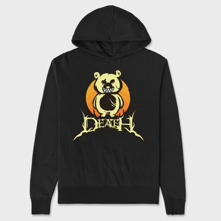 Death Bear, Unisex Men's Hoodie