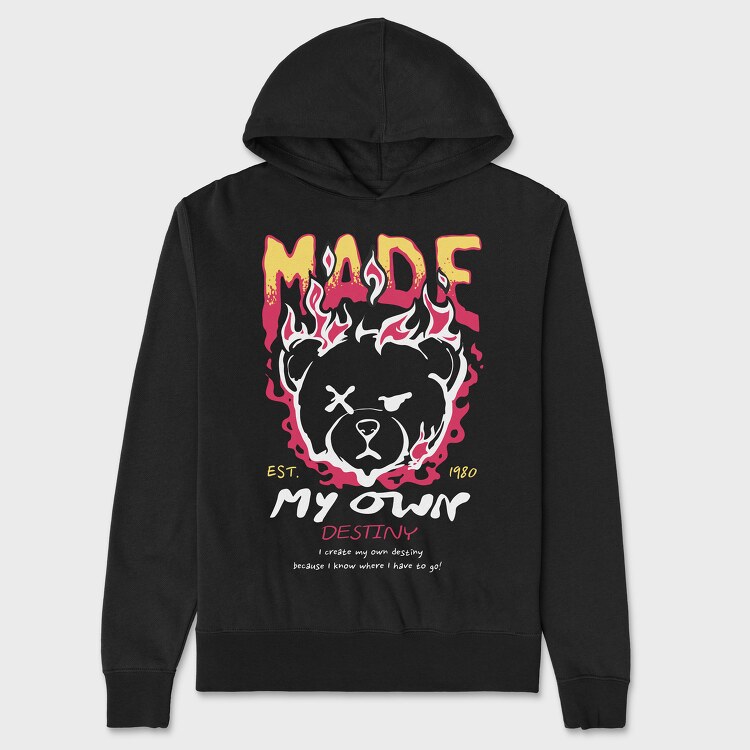 Destiny Bear, Унисекс Мъжко Суичър
