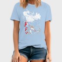 Do Not Cross Bear, Women's T-Shirt