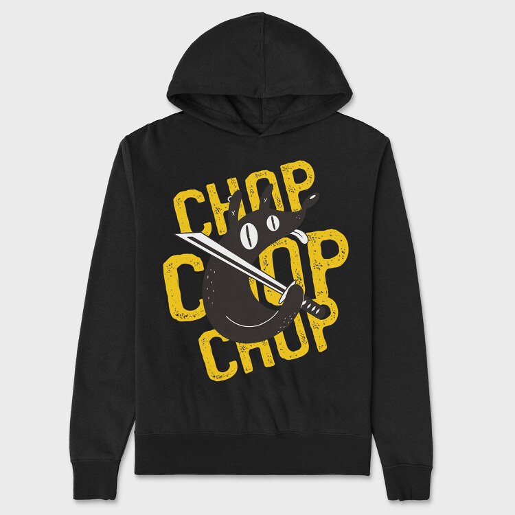 Chop Dog, Unisex Men's Hoodie